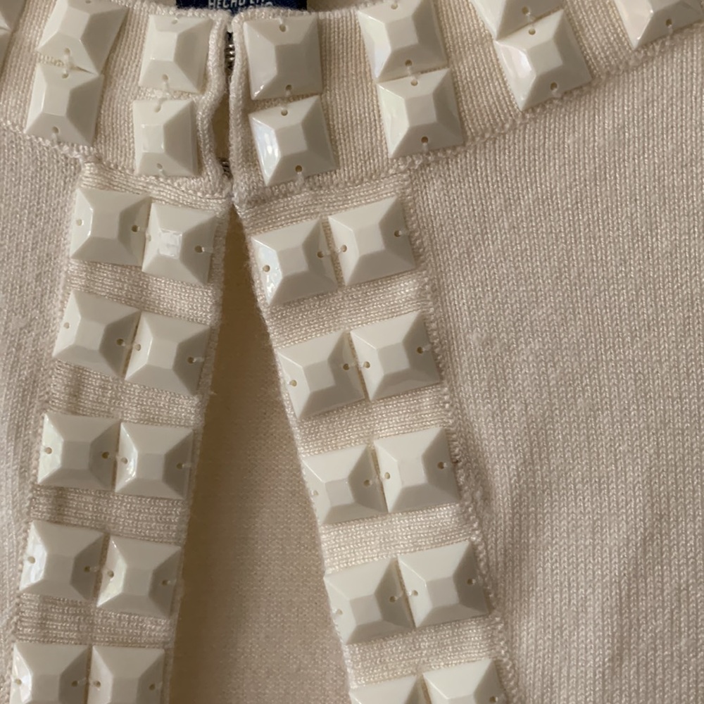 Not for sale (donated) New Addition cardigans sweeter in ivory. - Picture 2 of 4